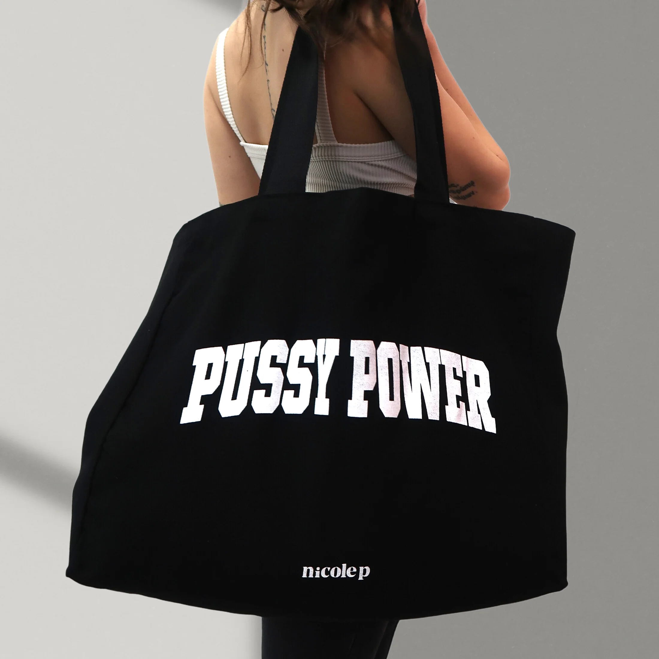 Tote Bag - Black College BIG - Image 5