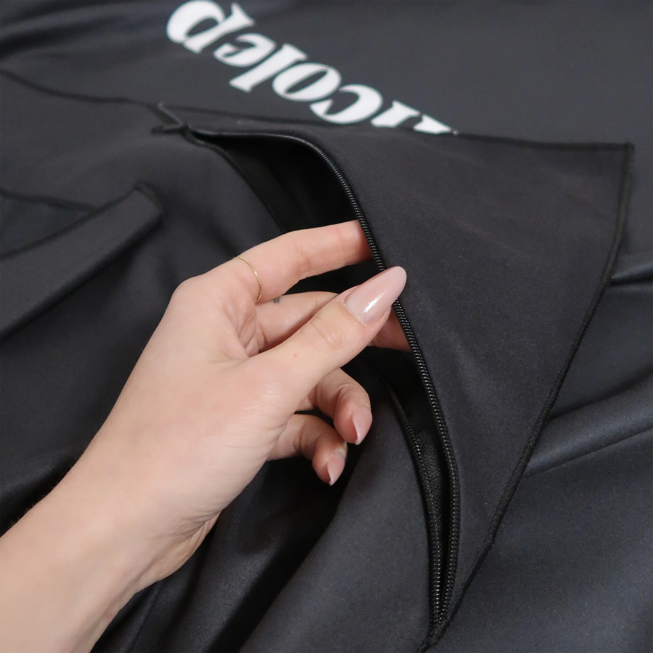 Beach Towel - Black Heart - Image 4