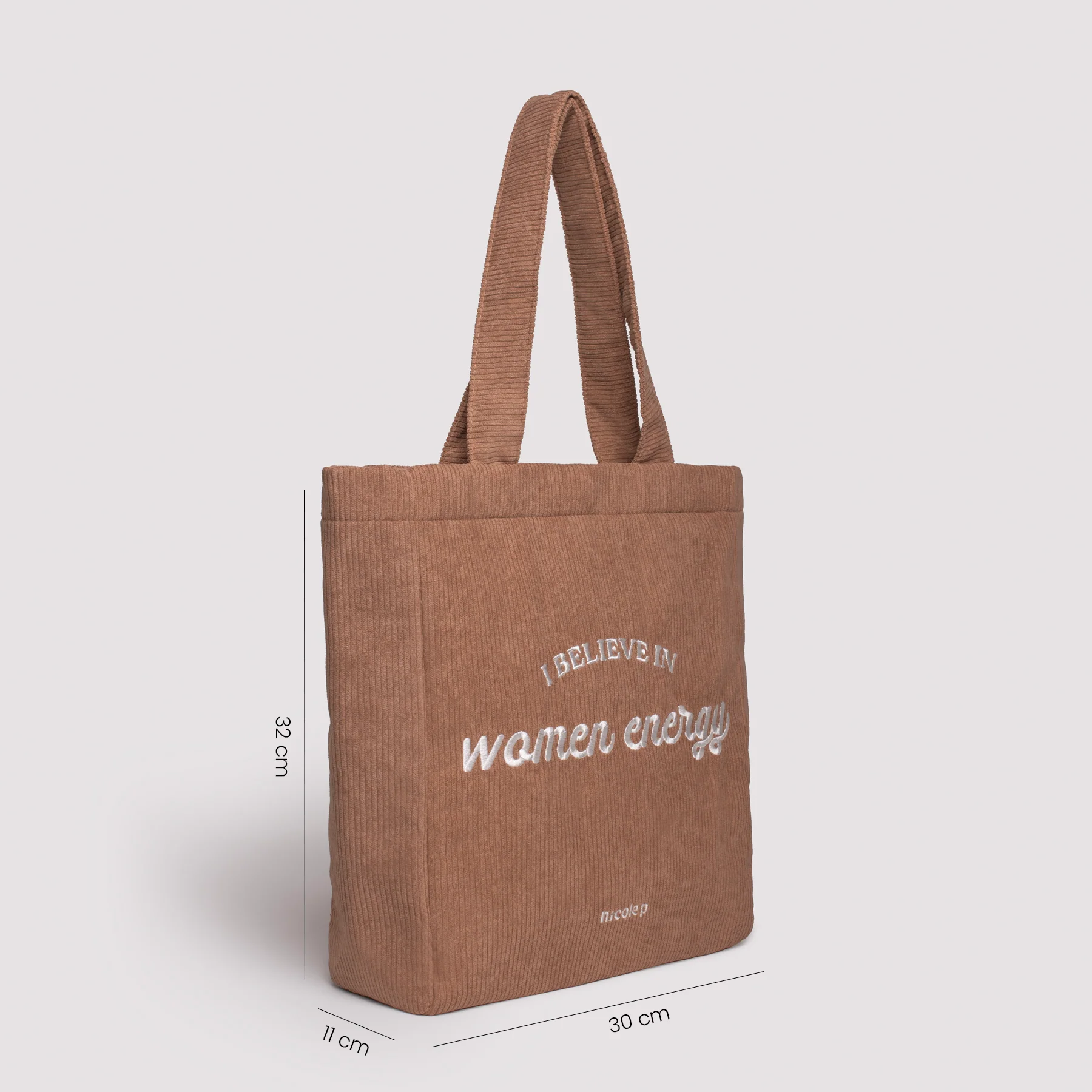 Corduroy Bag - Brown - Image 11