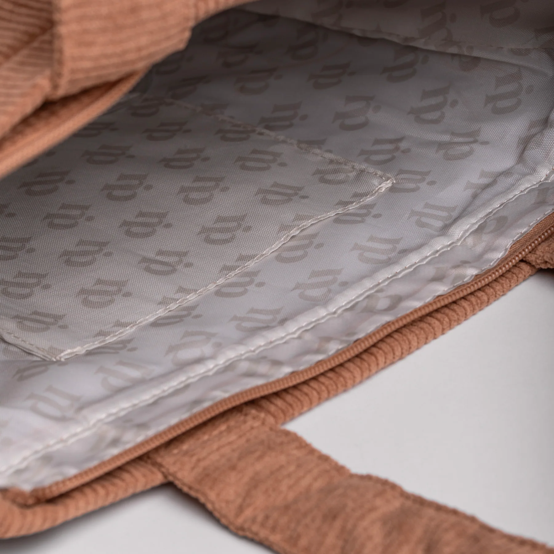 Corduroy Bag - Brown - Image 7
