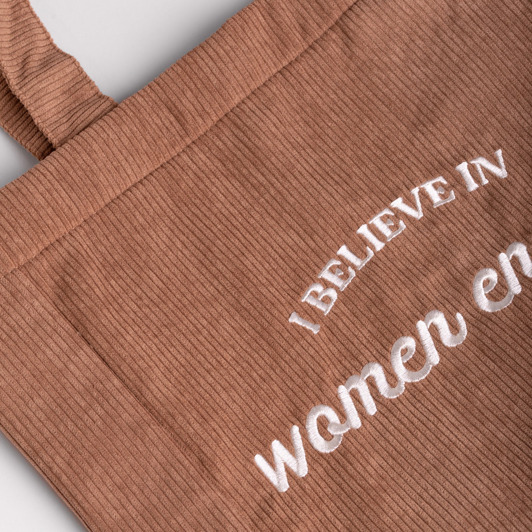 Corduroy Bag - Brown - Image 9