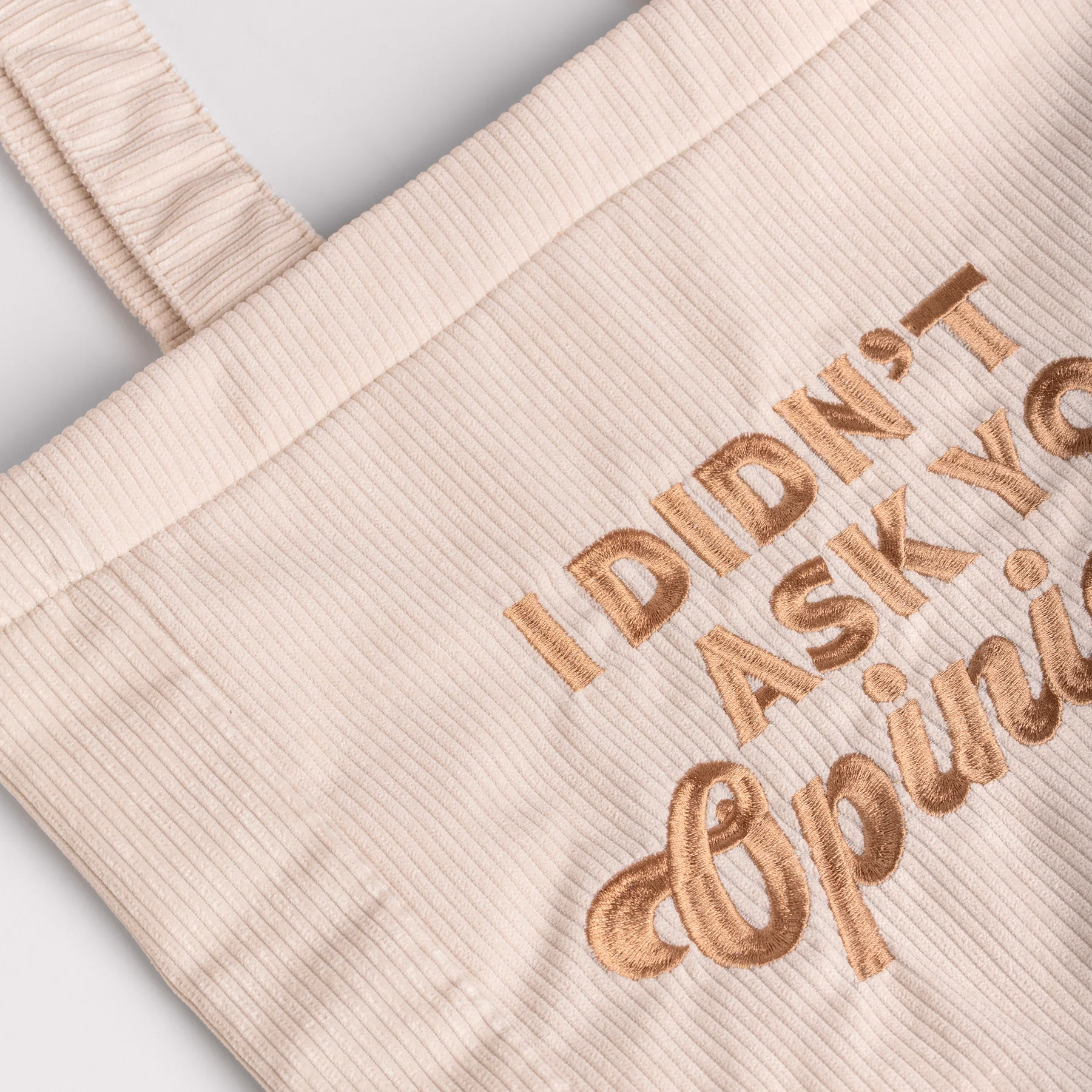 Corduroy Bag - Butter - Image 4