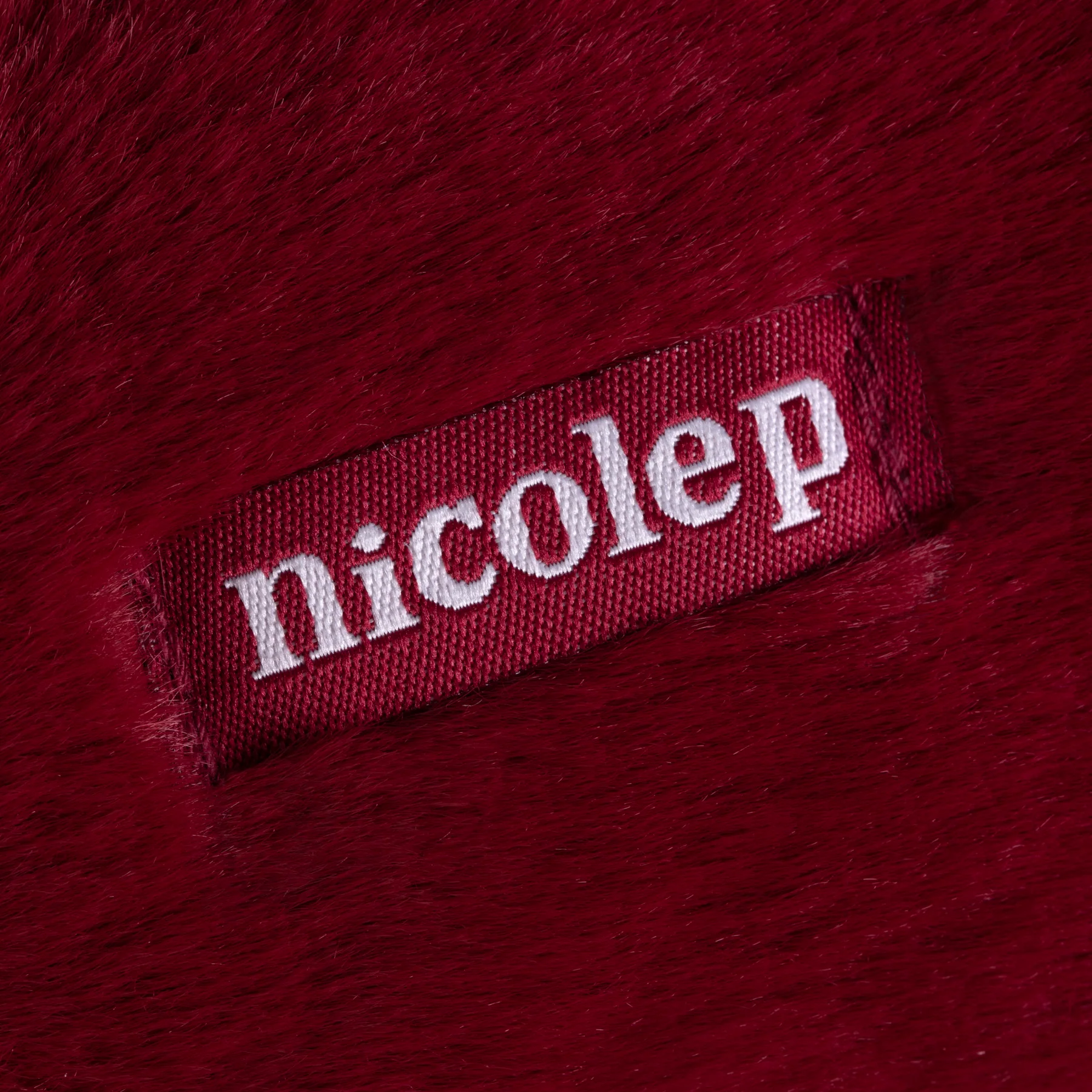 Fluffy Slippers - Bordeaux - Image 5