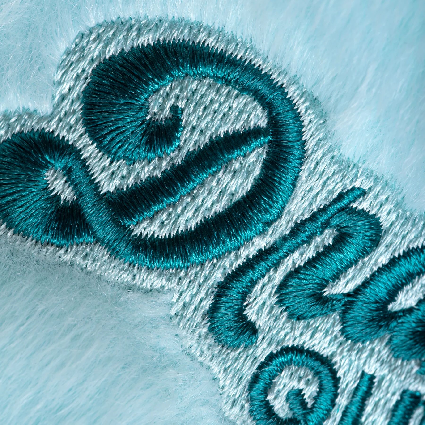 Fluffy Slippers - Turquoise - Image 4