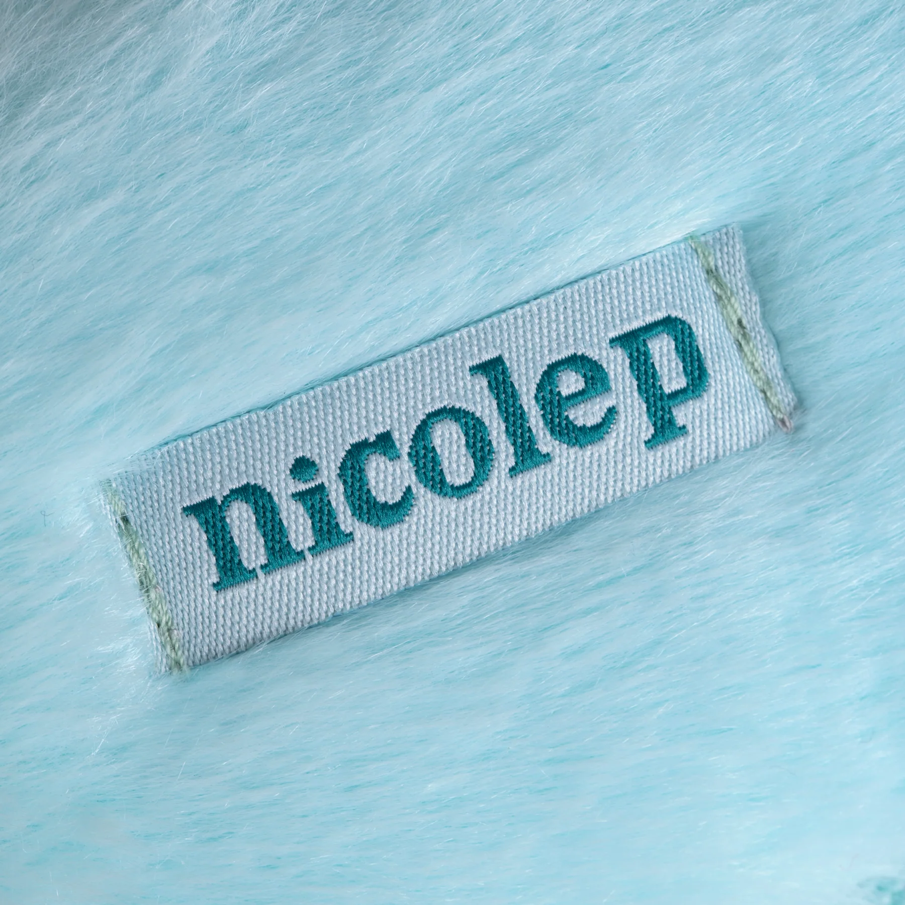 Fluffy Slippers - Turquoise - Image 5