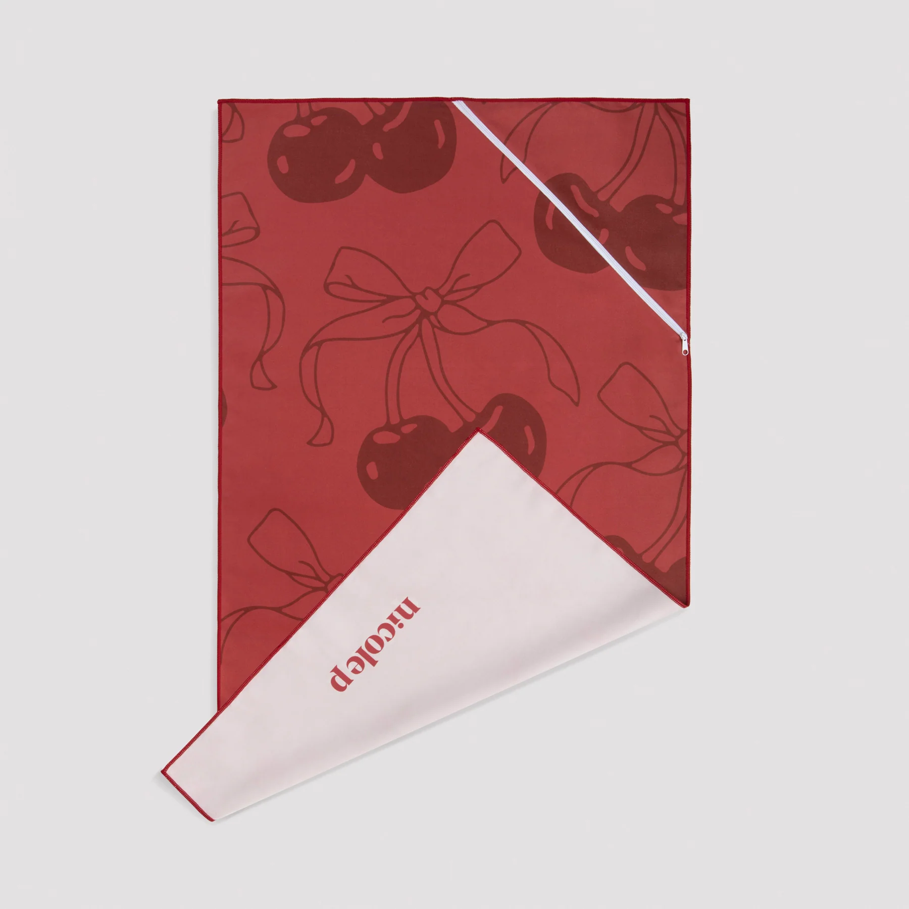 Gym Towel - Cherry