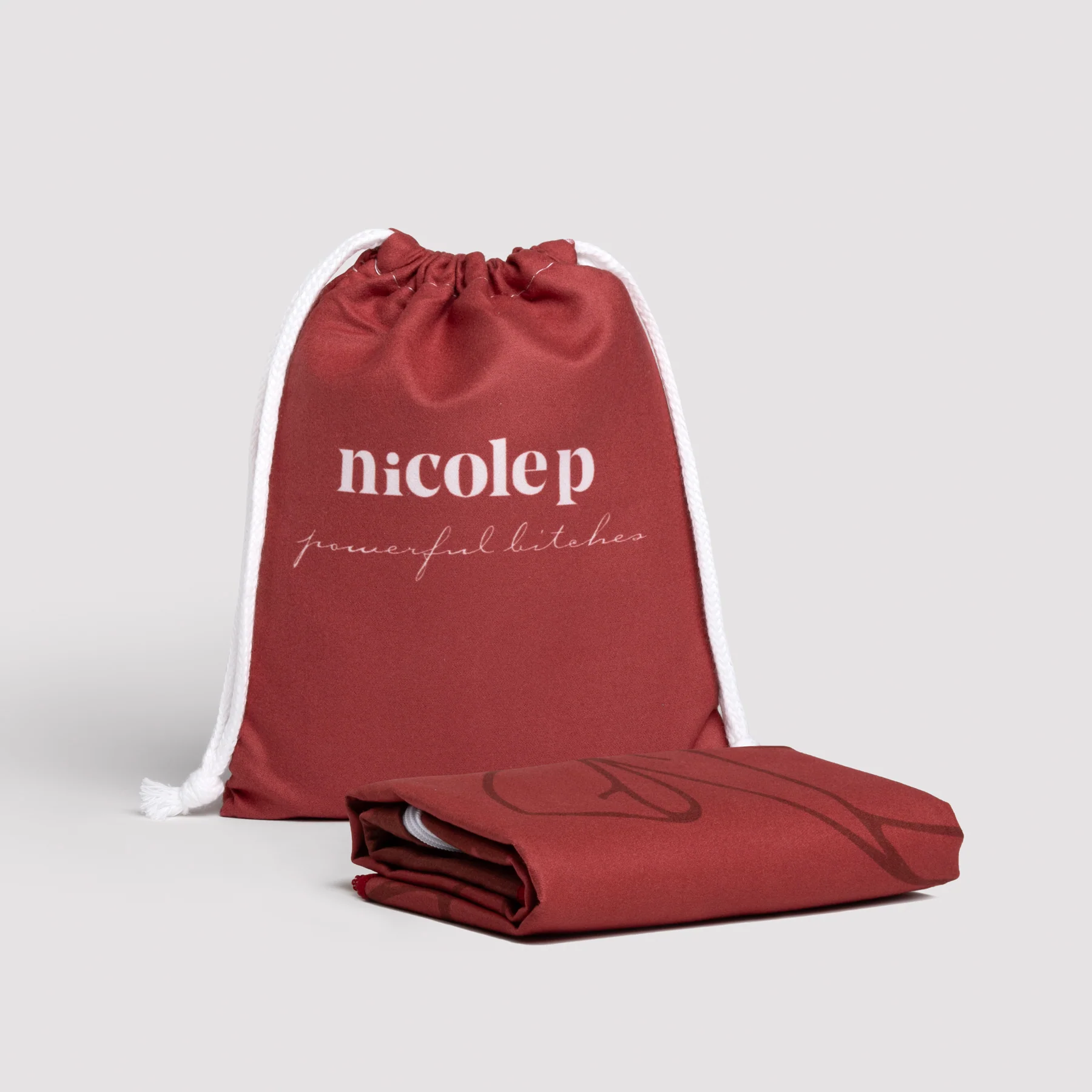 Gym Towel - Cherry - Image 4