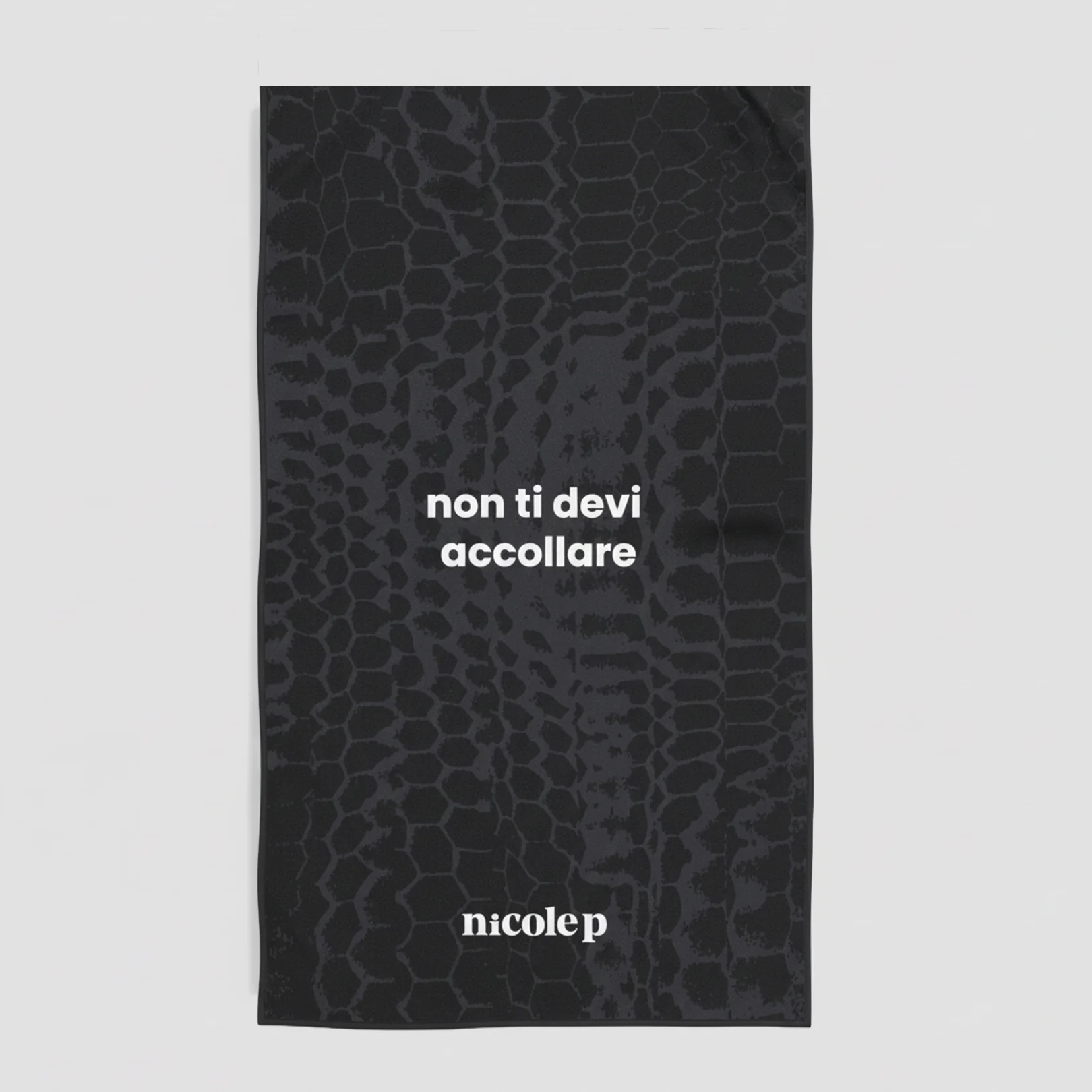 Gym Towel - Non Accollarti - Image 3