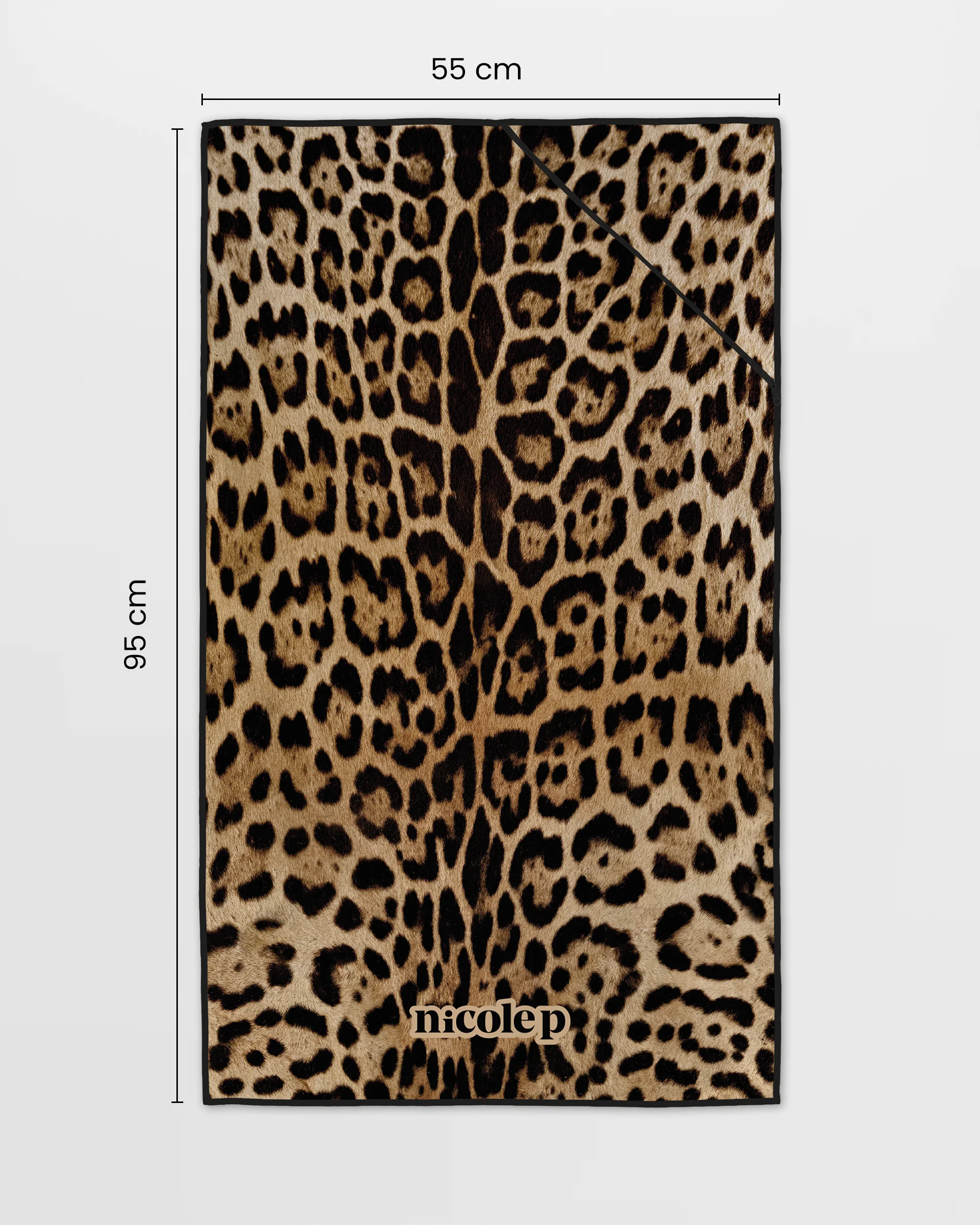Gym Towel - Leopard - Image 2
