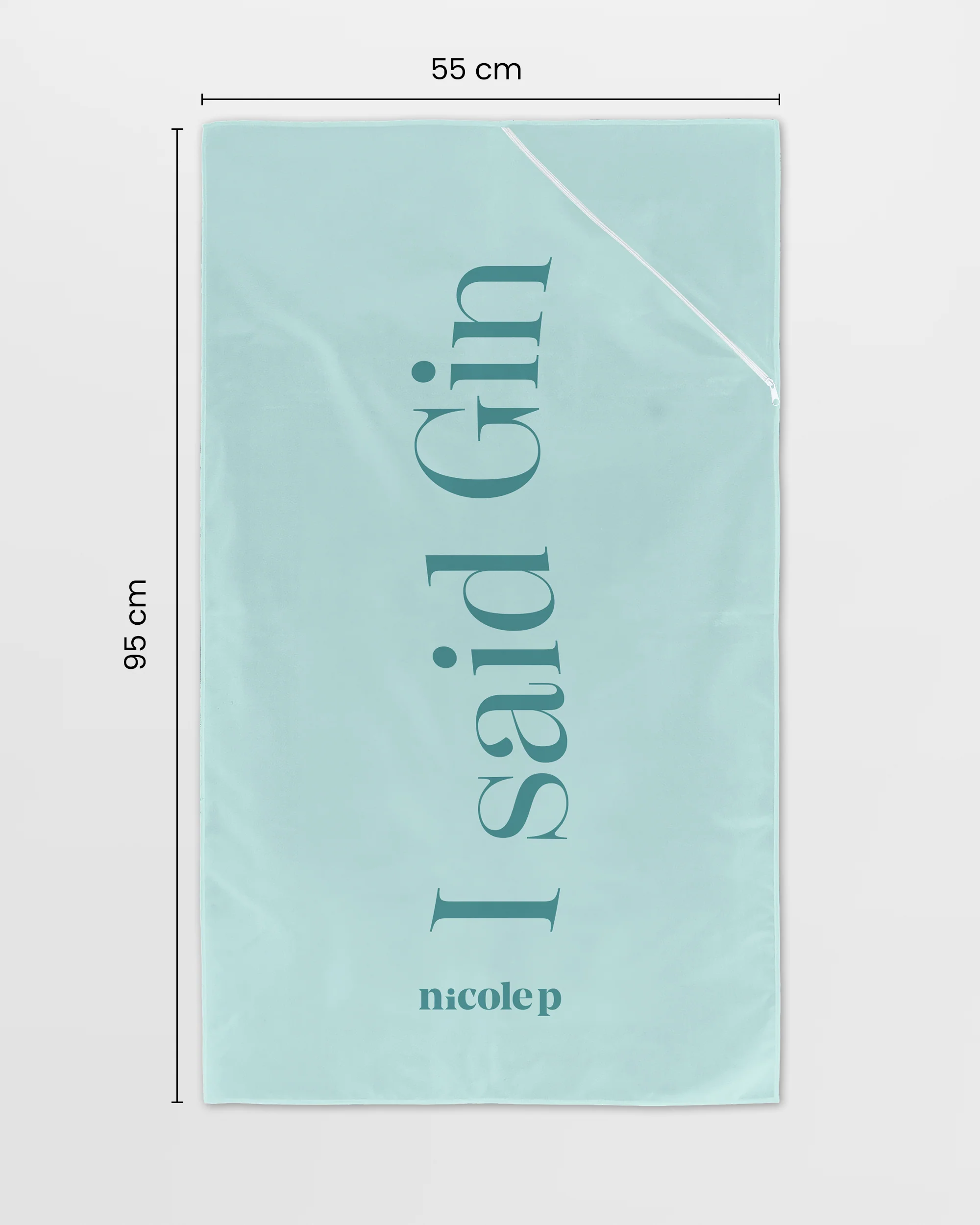 Gym Towel - I Said Gin - Image 2