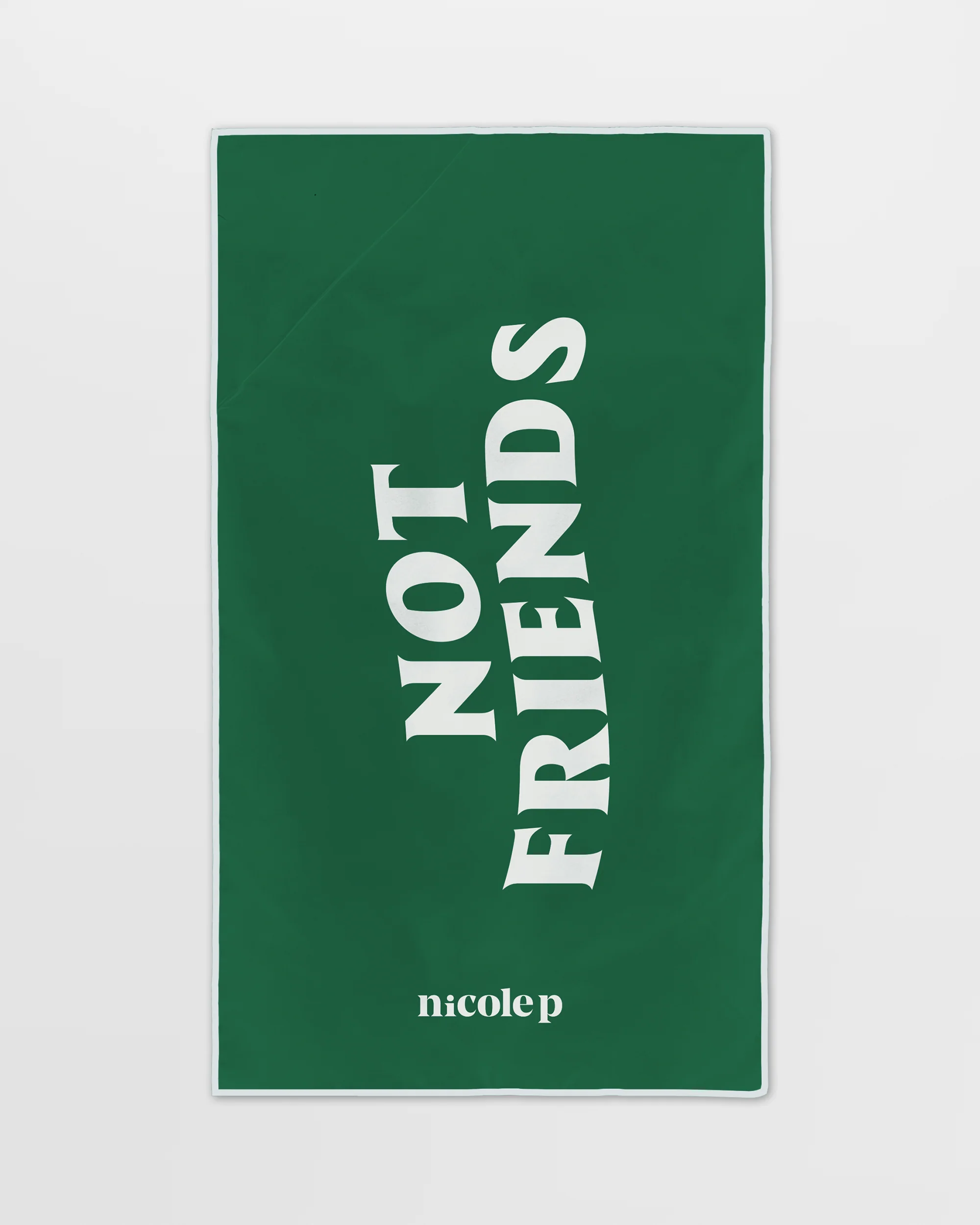 Gym Towel - Not friends - Image 3