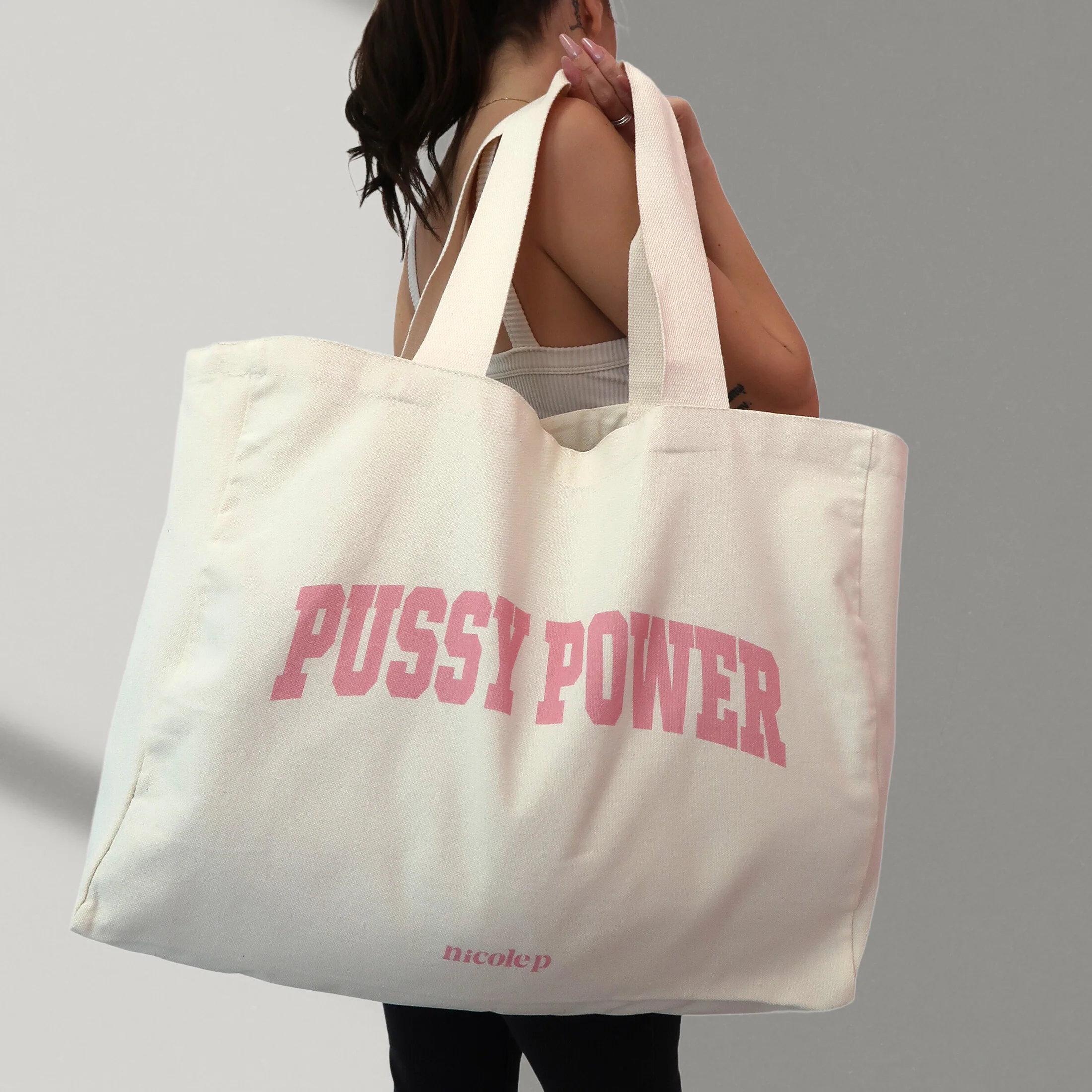 Tote Bag - Pink College BIG - Image 5