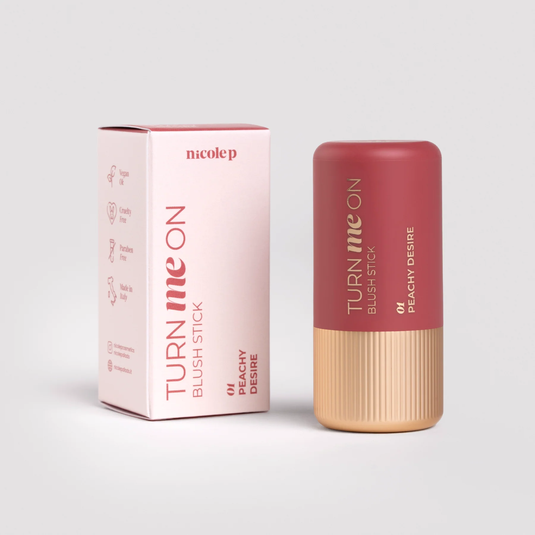 Turn Me On Blush Stick - 01 Peachy Desire [sfuso] - Image 2