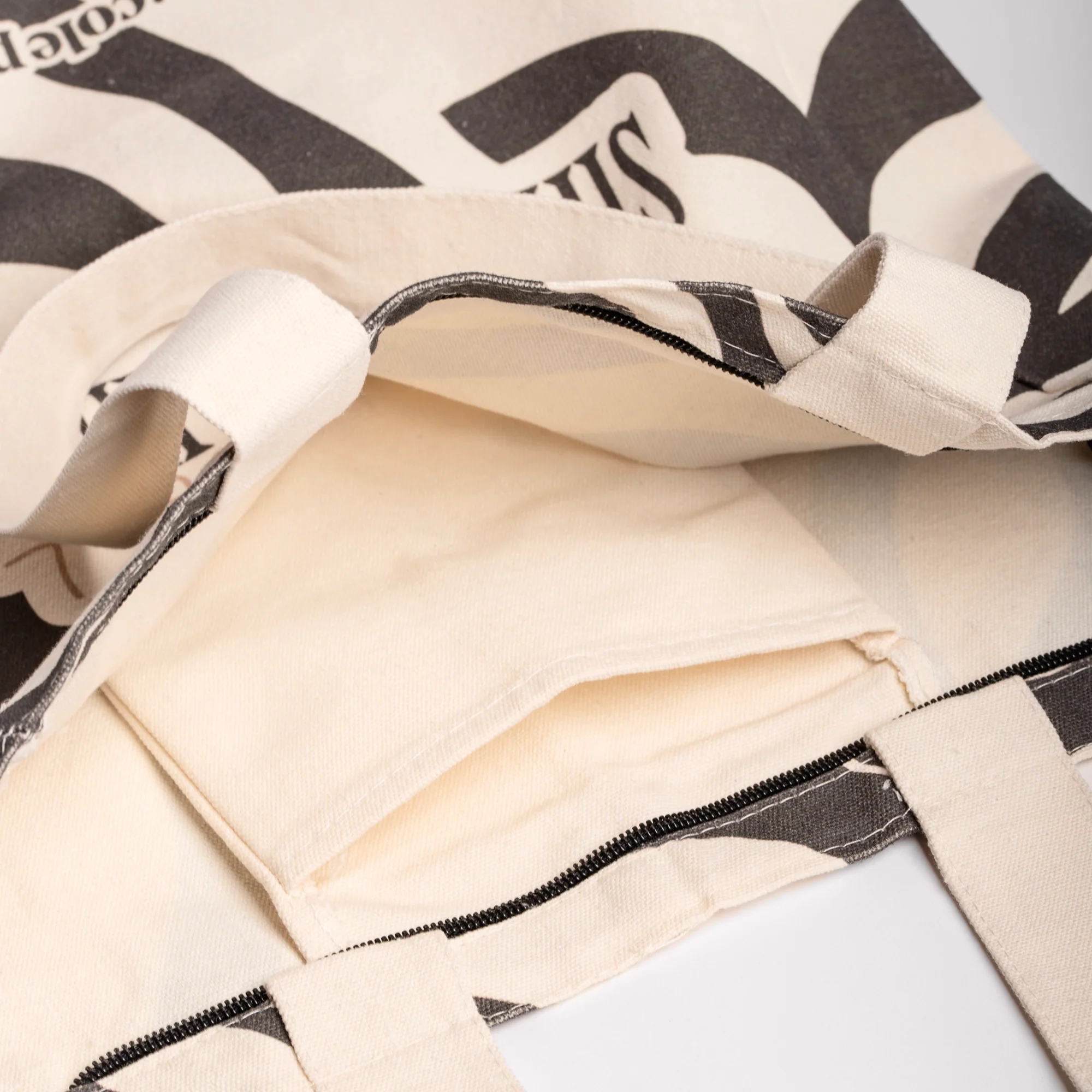 Tote Bag - Work Hard Zebra BIG - Image 4