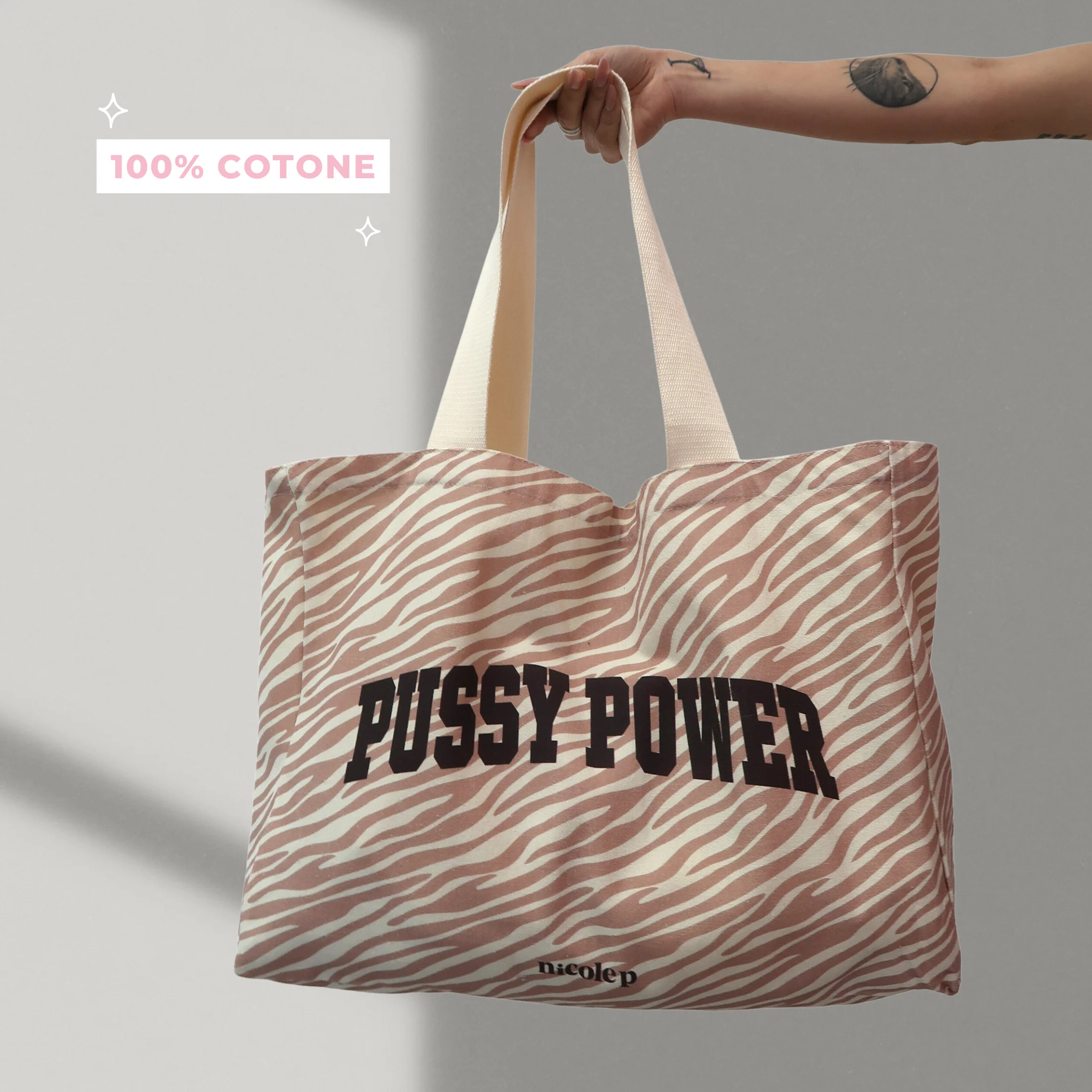 Tote Bag - Zebra College BIG