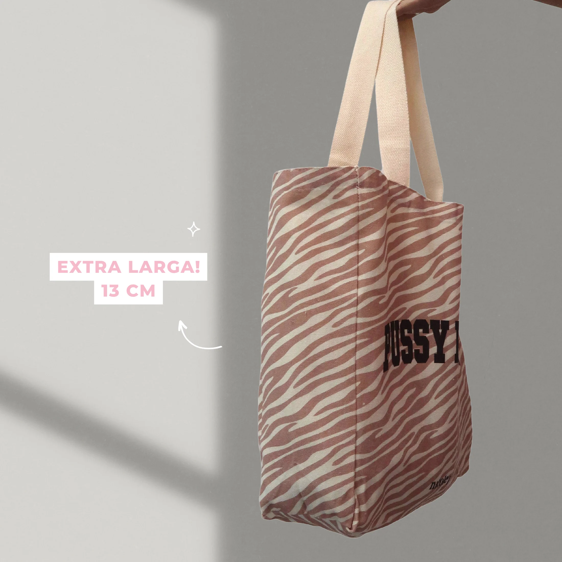 Tote Bag - Zebra College BIG - Image 3